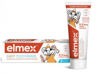 Купить элмекс (elmex) зубная паста для детей от 0 до 2 лет, 50 мл в Бору