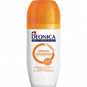 Купить deonica (деоника) дезодорант антиперспирант энергия витаминов ролик 50 мл в Бору