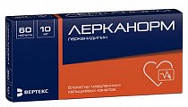 Купить лерканорм, таблетки, покрытые пленочной оболочкой 10мг, 60 шт в Бору