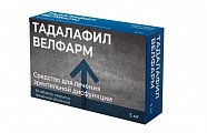 Купить тадалафил велфарм, таблетки покрытые пленочной оболочкой 5мг, 30 шт в Бору