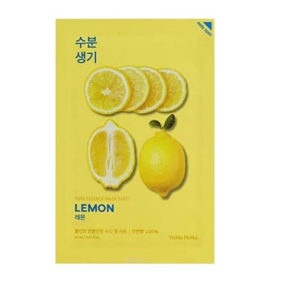 Купить holika holika (холика холика) тканевая маска для лица освежающая лимон pure essence, 20мл в Бору