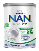 Купить nan (нан) expertpro смесь сухая кисломолочная для детей с 0 до 12 месяцев, 400г в Бору
