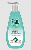 Купить silk sense (силк сенс) мыло нежное для интимной гигиены с экстрактом алоэ и календулы, 190 мл в Бору