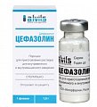 Купить цефазолин, порошок для приготовления раствора для внутривенного и внутримышечного введения 1г, флакон в Бору