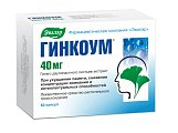 Купить гинкоум, капсулы 40мг, 60 шт в Бору