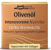 Купить медифарма косметик (medipharma cosmetics) olivenol крем для лица ночной интенсив питательный, 50мл в Бору
