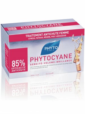 Купить фитосолба фитоциан (phytosolba phytocyane) средство против выпадения волос ампулы 7,5мл х12 шт в Бору