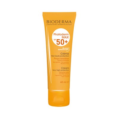 Купить bioderma photoderm max (биодерма фотодерм) крем для лица солнцезащитный 40мл spf50+ в Бору
