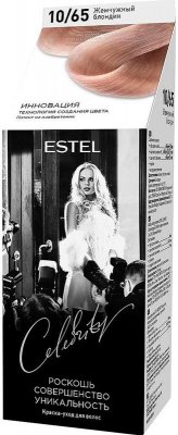 Купить estel (эстель) краска-уход для волос celebrity тон 10/65 жемчужный блондин в Бору