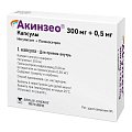 Купить акинзео, капсул набор 300 мг+0,5 мг, 1 шт в Бору