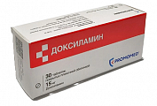 Купить доксиламин, таблетки, покрытые пленочной оболочкой 15мг, 30 шт в Бору