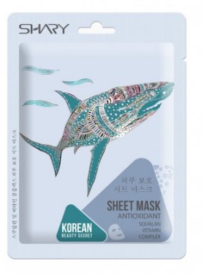 Купить шери (shary) маска-антиокисдант для лица сквалан и комплекс витаминов 25г в Бору