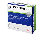 Купить левокарнитин, раствор для внутривенного и внутримышечного введения 100мг/мл, ампулы 5мл 10 шт в Бору