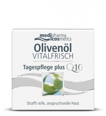 Купить медифарма косметик (medipharma cosmetics) olivenol vitalfrisch крем для лица дневной против морщин, 50мл в Бору