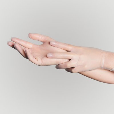 Купить перчатки sf gloves диагностические виниловые нестерильные неопудрен размер l, 50 пар, прозрачные в Бору