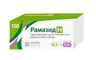 Купить рамазид н, таблетки 12,5мг+5мг, 100 шт в Бору