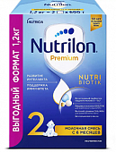Купить nutrilon premium 2 (нутрилон) сухая смесь детская с 6 месяцев, 1200г в Бору