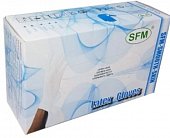 Купить перчатки смотровые sfm латексные нестерильные опудренные m n50 пар/натуральный в Бору