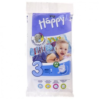 Купить bella baby happy (белла) подгузники 3 миди 5-9кг 1 шт в Бору