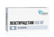 Купить леветирацетам, таблетки, покрытые пленочной оболочкой 500мг, 30 шт в Бору