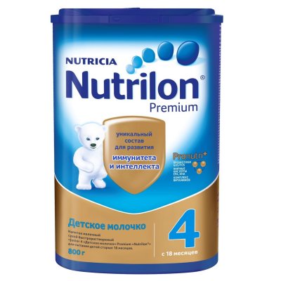 Купить nutrilon junior premium 4 (нутрилон) сухая смесь детская с 18 месяцев, 800г в Бору