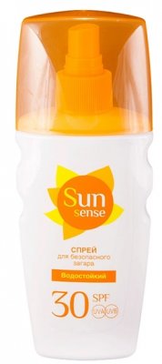 Купить sun sense (сан сенс) спрей для безопасного загара spf 30+, 160мл в Бору
