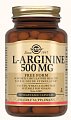 Купить solgar (солгар) l-аргинин 500мг, капсулы 50 шт бад в Бору