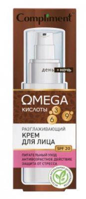 Купить compliment omega (комплимент) крем для лица разглаживающий, 50мл в Бору