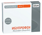 Купить ибупрофен, таблетки, покрытые пленочной оболочкой 400мг, 20шт в Бору
