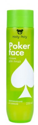 Купить holly polly (холли полли) poker face тоник для лица увлажнение и сияние, 250мл в Бору