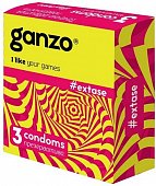 Купить ganzo (ганзо) презервативы экстаз 3шт в Бору