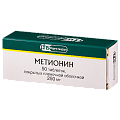 Купить метионин, таблетки покрытые оболочкой 250мг, 50 шт в Бору