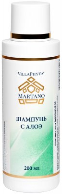 Купить виллафита (villaphyta) шампунь для волос с алоэ, 200мл в Бору