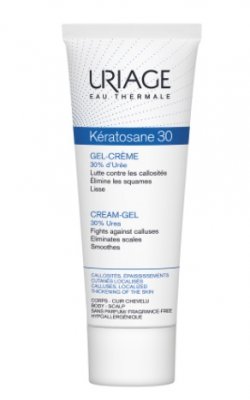 Купить uriage keratosane 30 (урьяж) гель для локализованного утолщения кожи 75мл в Бору