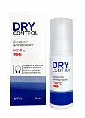 Купить dry сontrol forte men (драй контрол) антиперспирант-спрей для мужчин, 50мл в Бору