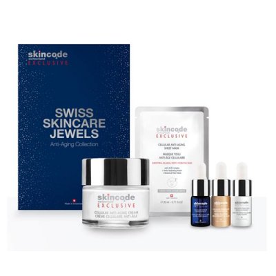 Купить скинкод эксклюзив (skincode exclusive) набор "швейцарские драгоценности по уходу за кожей" 5 предметов в Бору