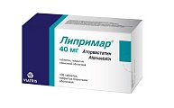 Купить липримар, таблетки покрытые пленочной оболочкой 40 мг, 100 шт в Бору