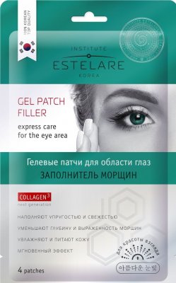 Купить эстелар (estelare) гелевые патчи для области глаз заполняющие морщины, 4г в Бору