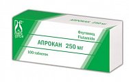 Купить апрокан, таблетки 250 мг, 100 шт в Бору