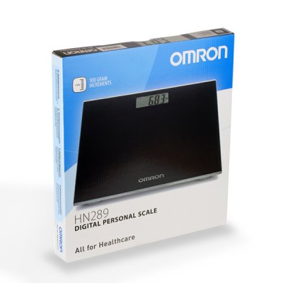 Купить omron (омрон) весы электронные цифровые hn-289 черные в Бору
