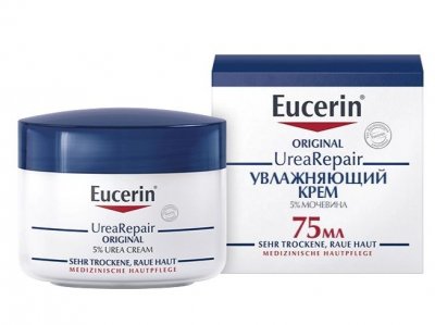 Купить eucerin urearepair (эуцерин) крем для лица увлажняющий оригинал 75 мл в Бору
