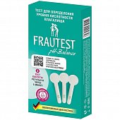 Купить тест для диагностики влагалищной кислотности frautest (фраутест) ph-баланс, 3 тест-полоски в Бору