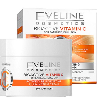 Купить eveline (эвелин) крем омолаживающий 6 компонентов биоактив витамин с 50мл в Бору