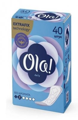 Купить ola! (ола) прокладки ежедневные daily, 40 шт в Бору