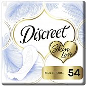Купить discreet (дискрит) прокладки ежедневные skin love multiform, 54шт в Бору