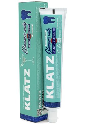 Купить klatz (клатц) зубная паста для женщин вечерний вермут без фтора, 75мл в Бору