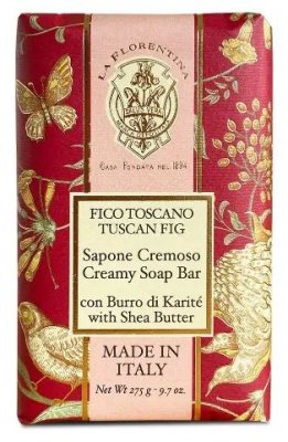 Купить la florentina (ла флорентина) крем-мыло твердое тосканский инжир 275 гр в Бору