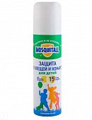 Купить mosquitall (москитолл) нежная защита аэрозоль от комаров и клещей 150 мл в Бору