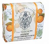 Купить la florentina (ла флорентина) мыло апельсин и дикий фенхель 106 г в Бору