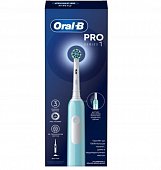 Купить oral-b (орал-би) электрическая зубная щетка pro 1 тип 3791 crossaction+ зарядное устройство 3757 в Бору